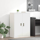 vidaXL Tárolószekrény Fehér 80 x 40 x 105 cm Acél