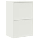vidaXL Tárolószekrény Fehér 60 x 40 x 90 cm Acél