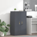 vidaXL Tárolószekrény Antracit 60 x 40 x 105 cm Acél