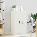 vidaXL Tárolószekrény Fehér 60 x 40 x 105 cm Acél