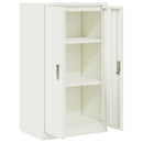 vidaXL Tárolószekrény Fehér 60 x 40 x 105 cm Acél