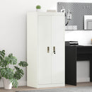vidaXL Tárolószekrény Fehér 60 x 40 x 140 cm Acél