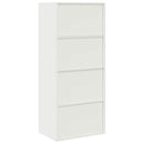 vidaXL Tárolószekrény Fehér 60 x 40 x 140 cm Acél