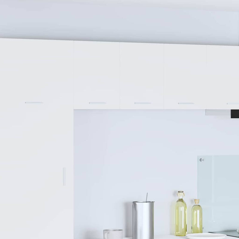 vidaXL Függő szekrény tárolóval Riga Fehér 30 x 31 x 40 cm Faanyag