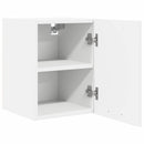 vidaXL Függő szekrény tárolóval 2 pcs Fehér 30 x 31 x 40 cm Faanyag