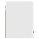 vidaXL Függő szekrény tárolóval 2 pcs Fehér 30 x 31 x 40 cm Faanyag