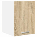 vidaXL Függő szekrény Riga Sonoma tölgy és fehér 30 x 31 x 40 cm