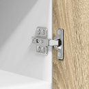 vidaXL Függő szekrény Riga 2 pcs Sonoma tölgy és fehér 30 x 31 x 40 cm