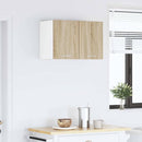 vidaXL Függő szekrény Riga 2 pcs Sonoma tölgy és fehér 30 x 31 x 40 cm
