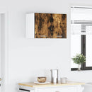 vidaXL Függő szekrény 2 pcs Füstölt tölgy és fehér 30 x 31 x 40 cm