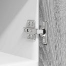 vidaXL Függő szekrény tárolóval Riga 2 pcs Szürke Sonoma és fehér