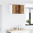 vidaXL Függő szekrény 2 pcs Régi fa és fehér 30 x 31 x 40 cm Faanyag