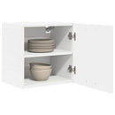 vidaXL Függő szekrény tárolóval 2 pcs Fehér 40 x 31 x 40 cm Faanyag