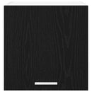 vidaXL Függő szekrény 2 pcs Fekete tölgy és fehér 40 x 31 x 40 cm