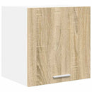 vidaXL Függő szekrény Riga 2 pcs Sonoma tölgy és fehér 40 x 31 x 40 cm
