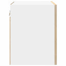 vidaXL Függő szekrény Riga 2 pcs Sonoma tölgy és fehér 40 x 31 x 40 cm