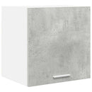 vidaXL Függő szekrény 2 pcs Beton szürke és fehér 40 x 31 x 40 cm