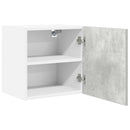 vidaXL Függő szekrény 2 pcs Beton szürke és fehér 40 x 31 x 40 cm