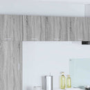 vidaXL Függő szekrény 2 pcs Szürke Sonoma és fehér 40 x 31 x 40 cm