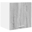 vidaXL Függő szekrény 2 pcs Szürke Sonoma és fehér 40 x 31 x 40 cm