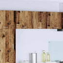 vidaXL Függő szekrény 2 pcs Régi fa és fehér 40 x 31 x 40 cm Faanyag