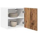 vidaXL Függő szekrény 2 pcs Régi fa és fehér 40 x 31 x 40 cm Faanyag