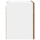 vidaXL Függő szekrény Riga 2 pcs Régi fa és fehér 40 x 31 x 40 cm