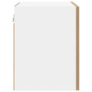 vidaXL Függő szekrény Riga Artisan tölgy és fehér 40 x 31 x 40 cm