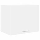 vidaXL Függő szekrény ajtóval Riga 2 pcs Fehér 50 x 31 x 40 cm Faanyag