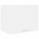 vidaXL Függő szekrény tárolóval 2 pcs Fehér 50 x 31 x 40 cm Faanyag