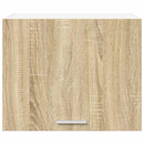 vidaXL Függő szekrény Riga 2 pcs Sonoma tölgy és fehér 50 x 31 x 40 cm