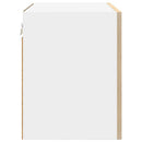 vidaXL Függő szekrény 2 pcs Sonoma tölgy és fehér 50 x 31 x 40 cm