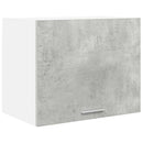 vidaXL Függő szekrény 2 pcs Beton szürke és fehér 50 x 31 x 40 cm