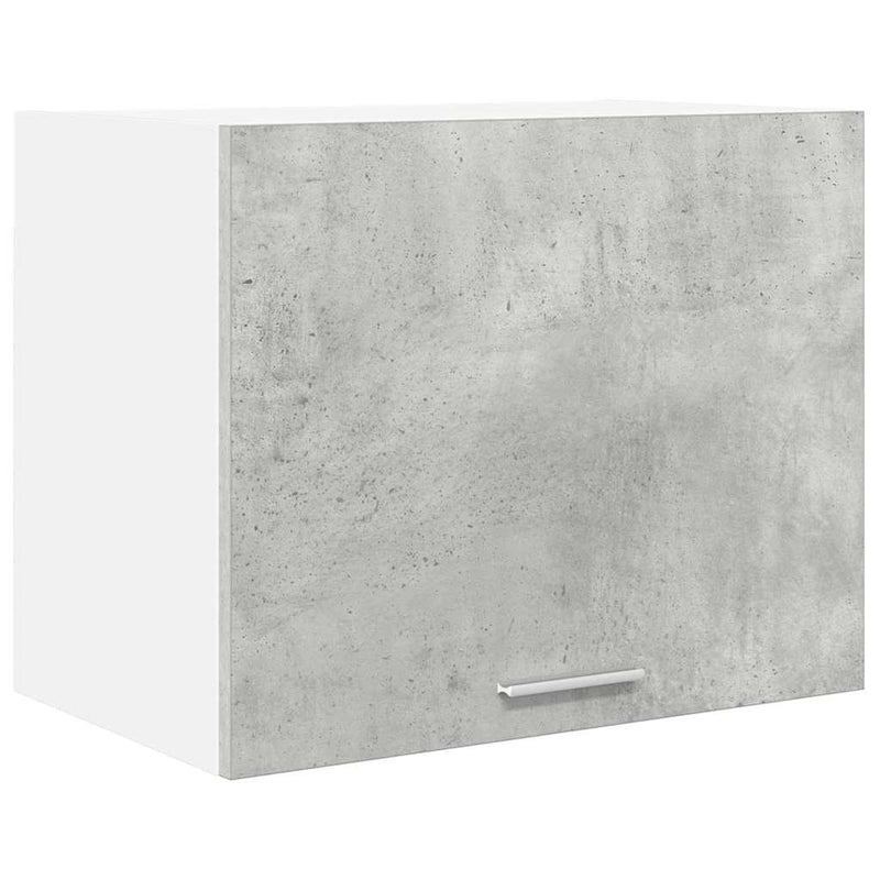 vidaXL Függő szekrény Riga 2 pcs Beton szürke és fehér 50 x 31 x 40 cm