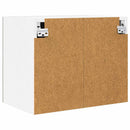 vidaXL Függő szekrény 2 pcs Beton szürke és fehér 50 x 31 x 40 cm