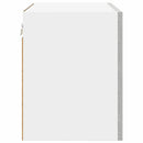 vidaXL Függő szekrény 2 pcs Beton szürke és fehér 50 x 31 x 40 cm