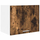 vidaXL Függő szekrény 2 pcs Füstölt tölgy és fehér 50 x 31 x 40 cm