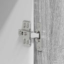 vidaXL Függő szekrény 2 pcs Szürke Sonoma és fehér 50 x 31 x 40 cm