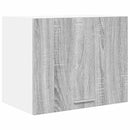 vidaXL Függő szekrény 2 pcs Szürke Sonoma és fehér 50 x 31 x 40 cm