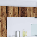 vidaXL Függő szekrény Riga 2 pcs Régi fa és fehér 50 x 31 x 40 cm