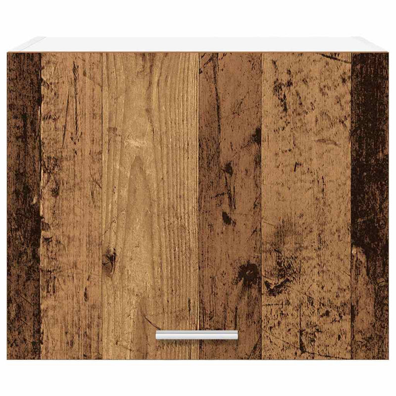 vidaXL Függő szekrény Riga 2 pcs Régi fa és fehér 50 x 31 x 40 cm