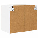 vidaXL Függő szekrény 2 pcs Artisan tölgy és fehér 50 x 31 x 40 cm