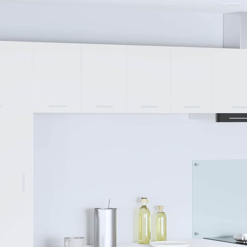 vidaXL Függő szekrény tárolóval Riga Fehér 60 x 31 x 40 cm Faanyag