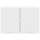 vidaXL Függő szekrény ajtóval Riga 2 pcs Fehér 60 x 31 x 40 cm Faanyag