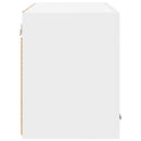 vidaXL Függő szekrény ajtóval Riga 2 pcs Fehér 60 x 31 x 40 cm Faanyag