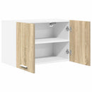 vidaXL Függő szekrény 2 pcs Sonoma tölgy és fehér 60 x 31 x 40 cm