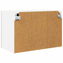 vidaXL Függő szekrény 2 pcs Sonoma tölgy és fehér 60 x 31 x 40 cm