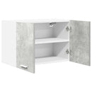 vidaXL Függő szekrény 2 pcs Beton szürke és fehér 60 x 31 x 40 cm