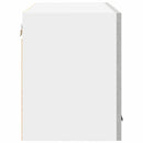 vidaXL Függő szekrény Riga 2 pcs Beton szürke és fehér 60 x 31 x 40 cm