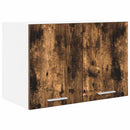 vidaXL Függő szekrény 2 pcs Füstölt tölgy és fehér 60 x 31 x 40 cm